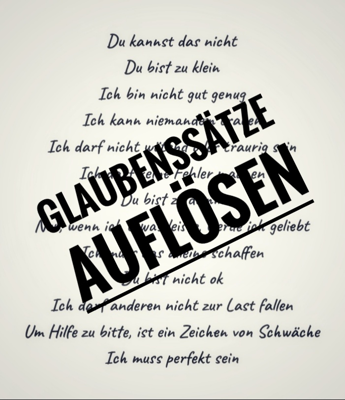 Glaubenssätze auflösen in kiel